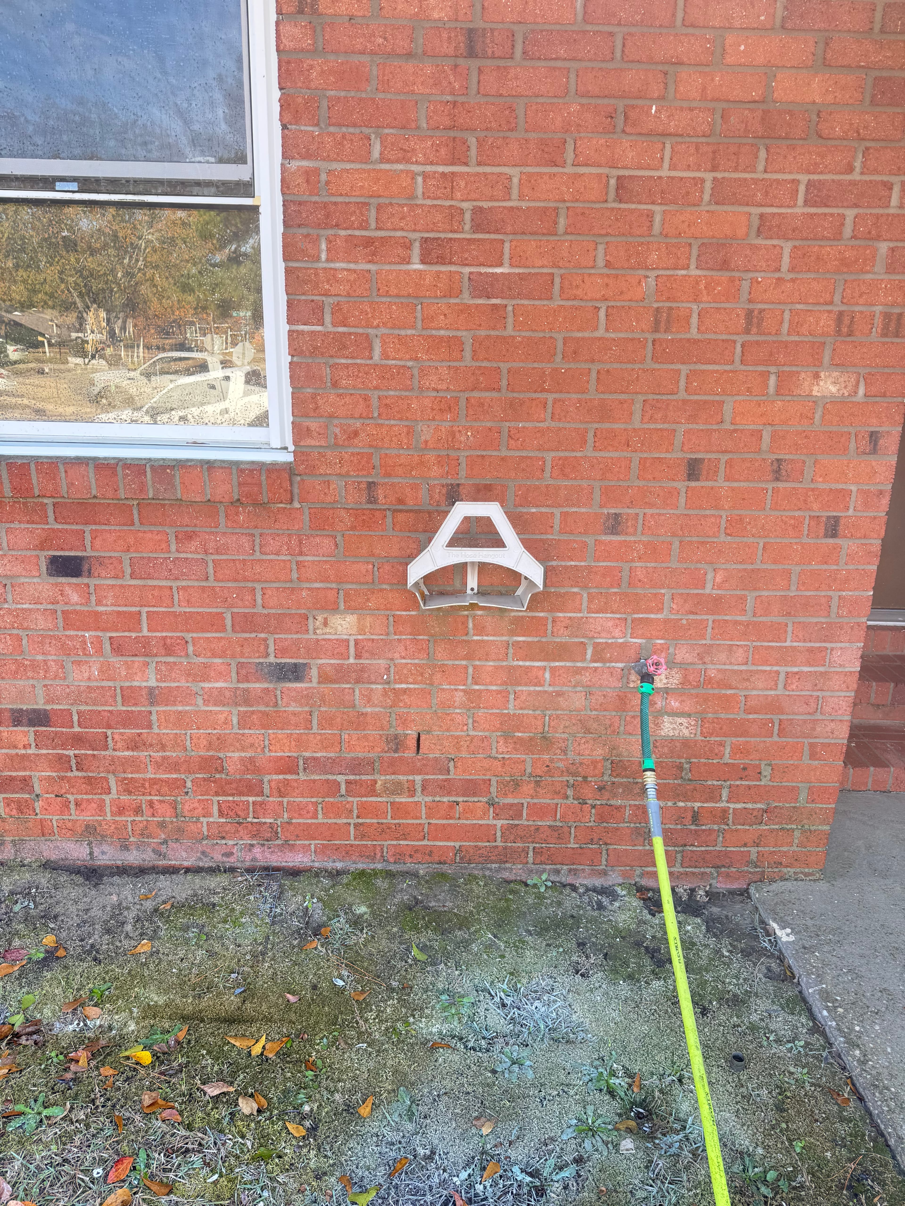 Clean brick home exterior after soft washing by Max Pressure in Fayetteville NC