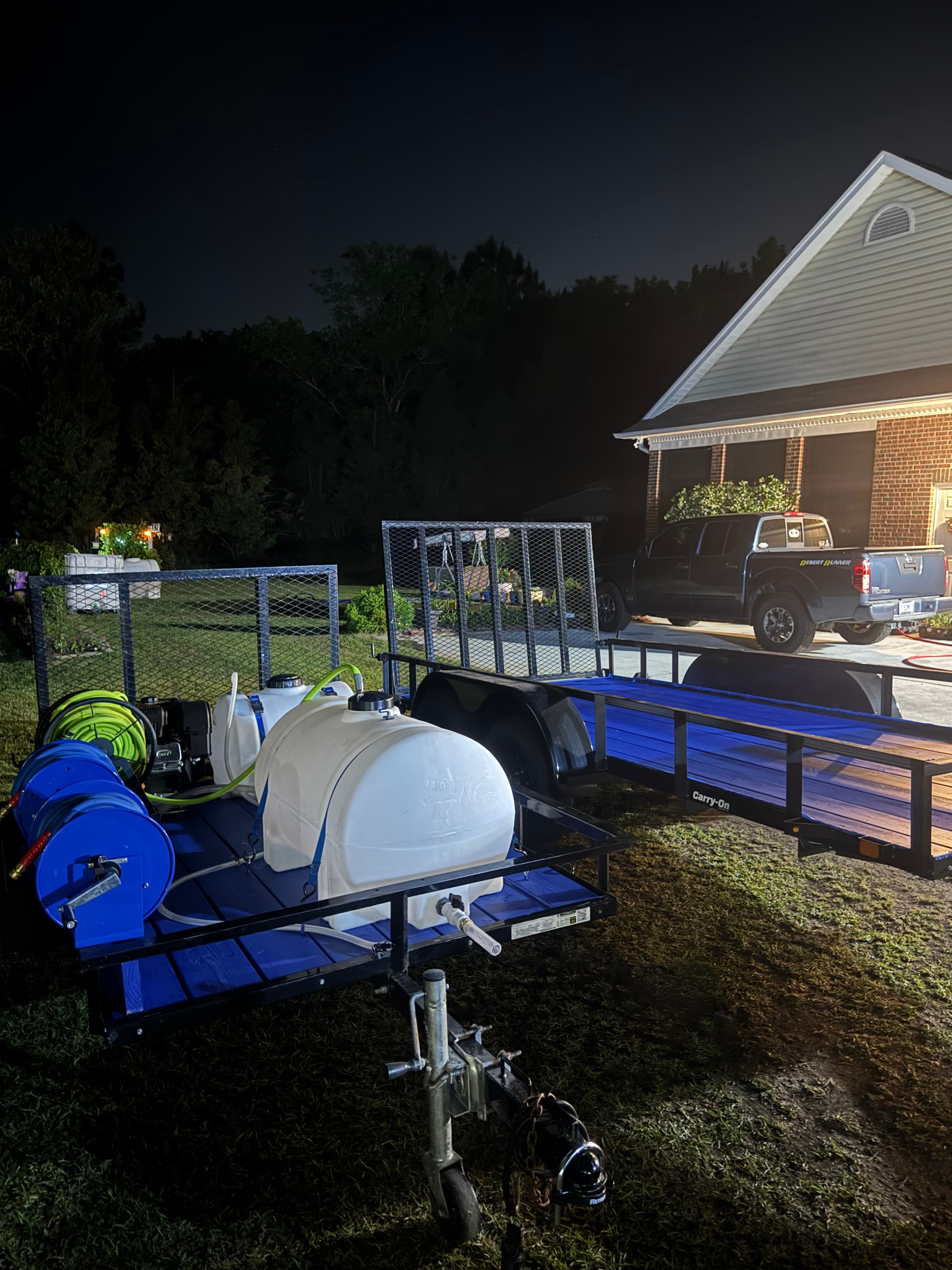 Max Pressure dual pressure washing trailers — commercial equipment in Fayetteville NC